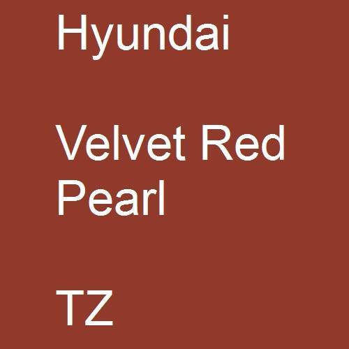 Hyundai, Velvet Red Pearl, TZ.